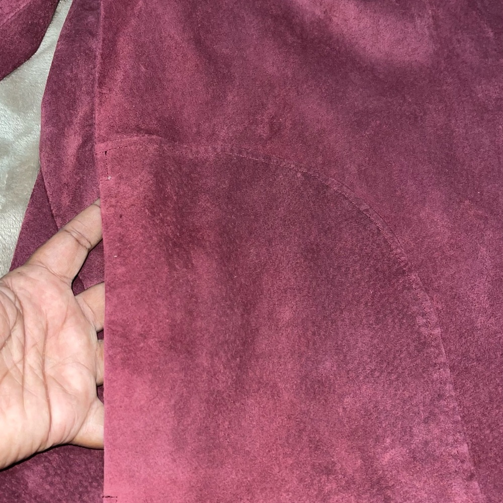 Dialogue Suede Jacket - Size 1X - Picture 4 of 5